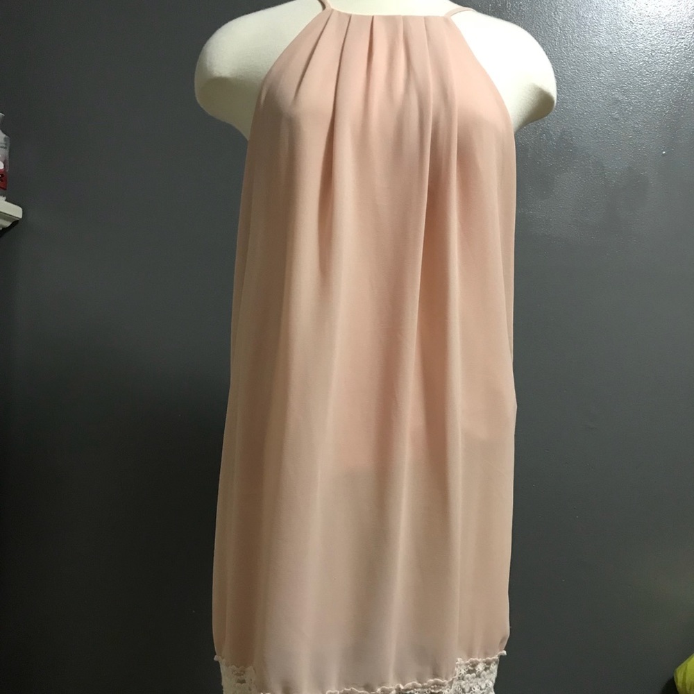 A halter dress